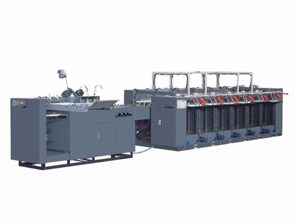 ZF系列单张纸机组式配页、装订、折页一体机